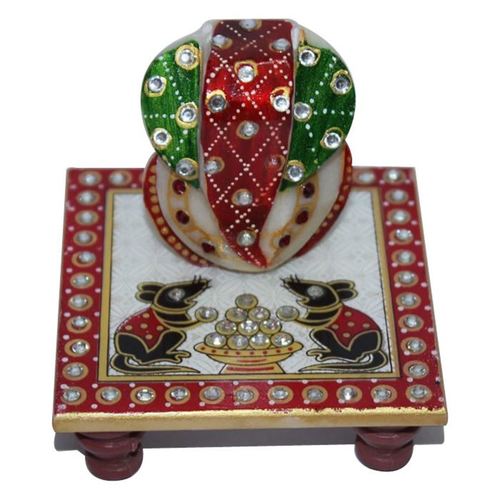 Marble Ganesha Chowki