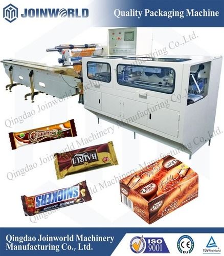  पीएलसी कंट्रोल सिस्टम के साथ स्टेनलेस स्टील चॉकलेट पैकेजिंग मशीनें