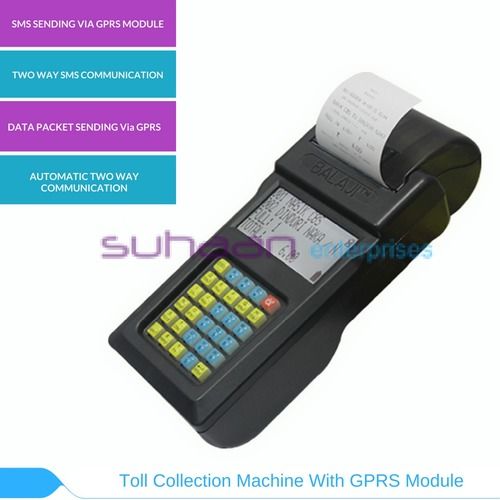 Toll Collection Machine With GPRS
