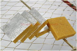 Brown Kesar Kaju Katli