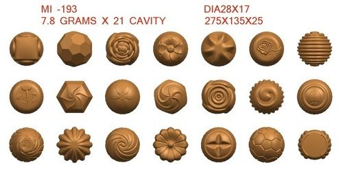 Round Shape Chocolate Moulds