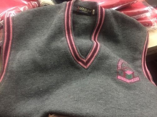 School Uniform Half Sleeve Sweater