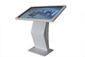 Wide Touch Screen Kiosk