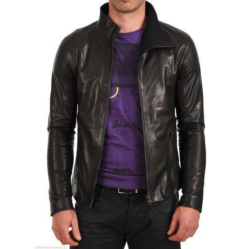 Fancy Mens Leather Jacket