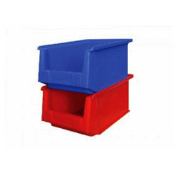 Red And Blue Material Handling Crate