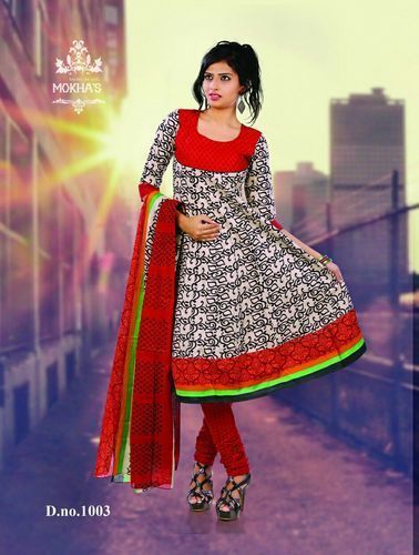 Printed Cotton Dress Material - Premium Quality Cotton Fabric, Vibrant Patterns and Designs