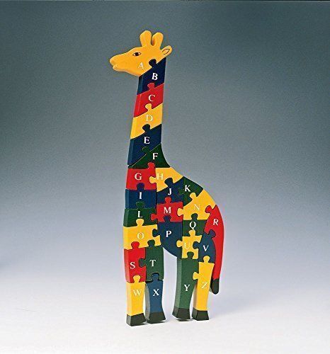 Alphabets Assemble Giraffe Wooden Puzzle