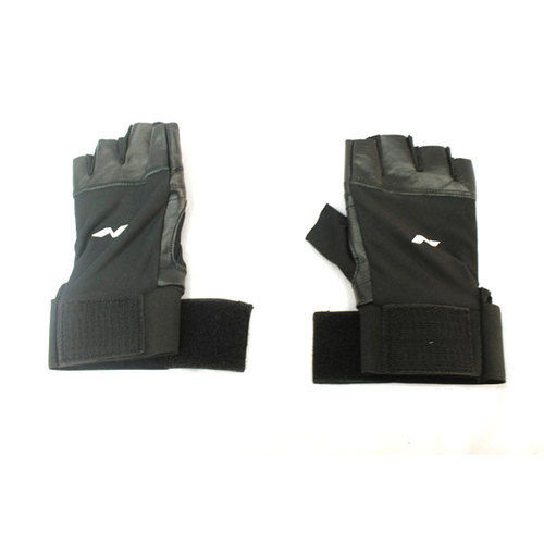 Black Gym Fitness Gloves