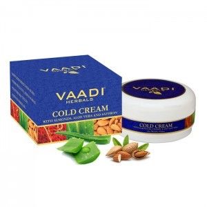 Cold Cream with Almond Oil Aloe Vera and Saffron-90GM