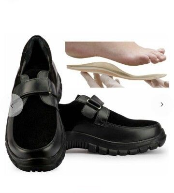 Men's Leather Diabetic Shoes