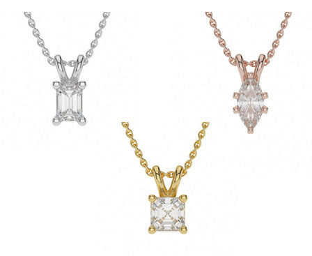 Solitaires Necklaces