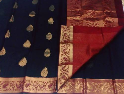 Hand Print Wedding Pure Silk Sarees