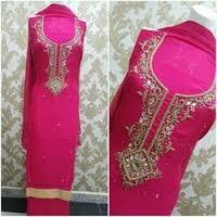 Embroidered Anti Wrinkle Ladies Punjabi Suits