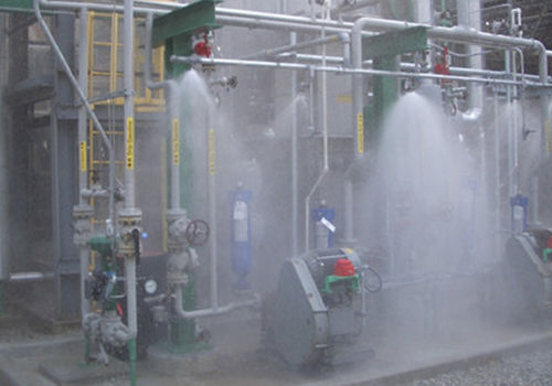 Medium Velocity Water Spray System