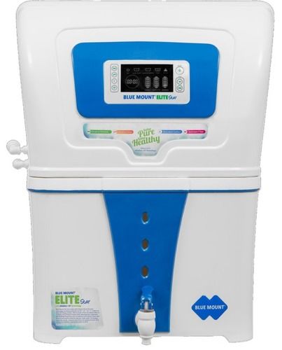 Plastic Blue Mount Elite Star Ro Water Purifier