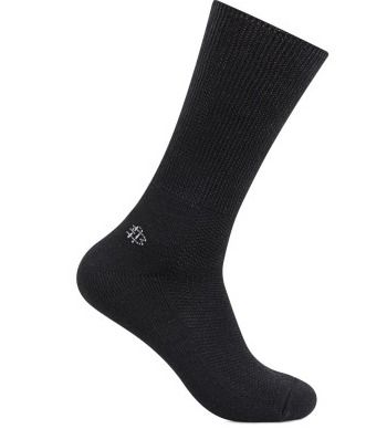 Mens Crew Length Diabetic Socks