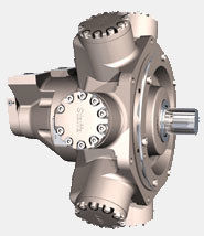 Dual Displacement Staffa Radial Piston Motors