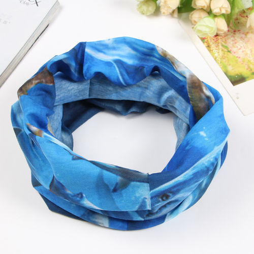 Fish Series Outdoor Riding Seamless Multifunctional Headwear Bandana