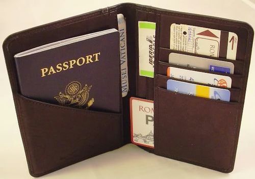 Leather Passport Holder