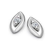 Entwined Diamond Earring