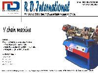 Foxtail Chain Making Machine - 1.15 mm to 4.5 mm Tool Sizes, 80 to 250 Links Per Minute Production Capacity