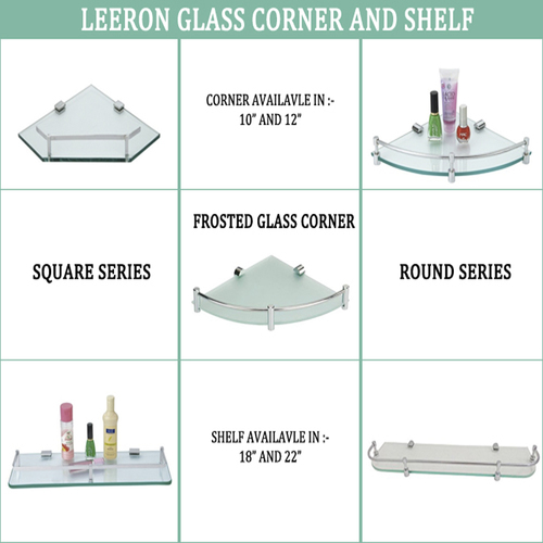 Glass Corner And Shelf (Leeron)