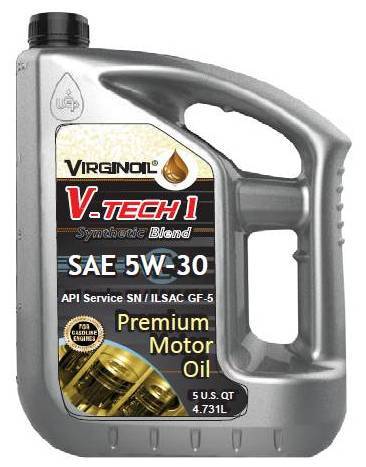 V Tech 1 Synthetic Blend Premium Motor Oil