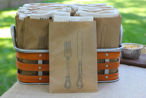 Merchandise Kraft Paper Bags