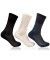 Mens 3 Pair Classic Cotton Socks