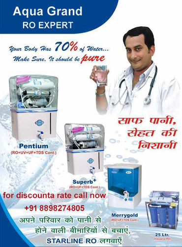 Ro Water Purifier (Aqua Grand)