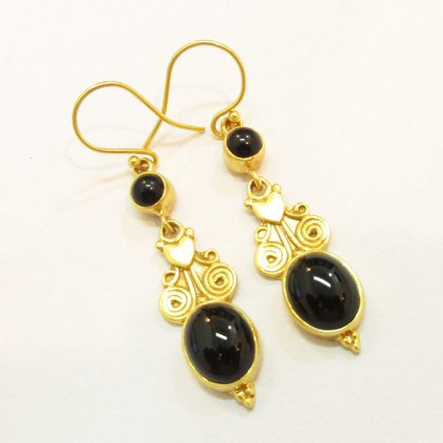 Heirloom Quality Inspired 925 Gold Plated Earrings