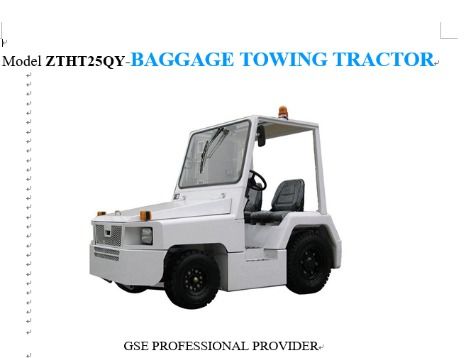 Baggage Towing Tractors