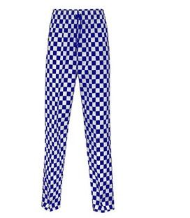 Big Check Print Trousers