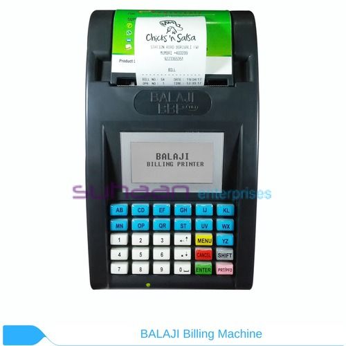 Black Gst Billing Machine