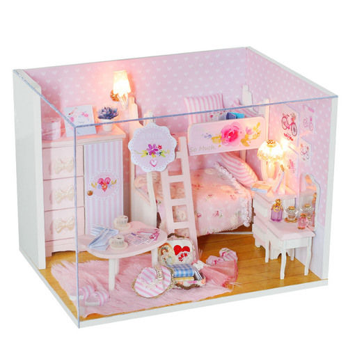 Mini Doll House For Birthday Gift Age Group: Older Than 8 Years Old