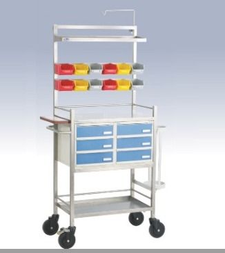 Hospital Crush Cart Funiture Dimension(L*W*H): 930Mml X 400Mmw X 1580Mm Millimeter (Mm)