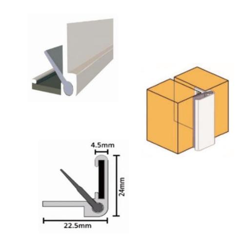 Acoustic Astragal Seal