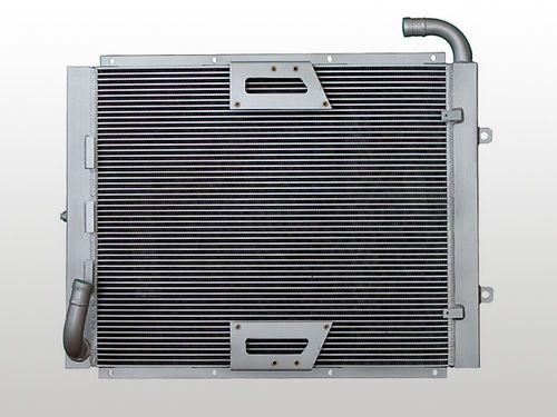 Custom Plate Fin Aftercooler Core Heat Exchanger For Compressor