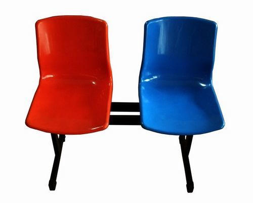 Red & Blue Stadium Seats