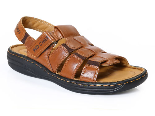 Redchief Rc1081 G.Tan Colour Casual Sandal For Men'S