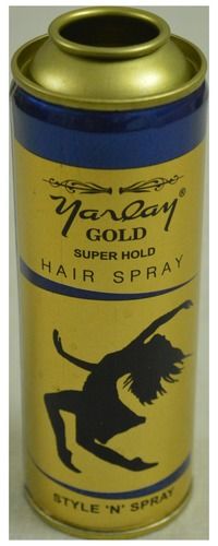 Hair Spray Tin Container 