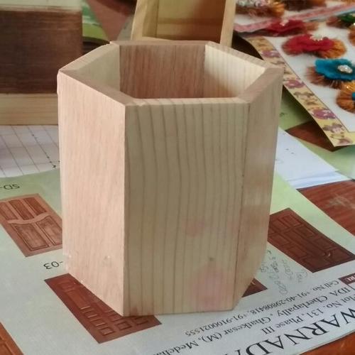 Handcrafted Wooden Pen Stands