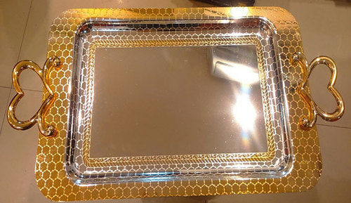 Standard Aluminium Dual Color Serving Tray