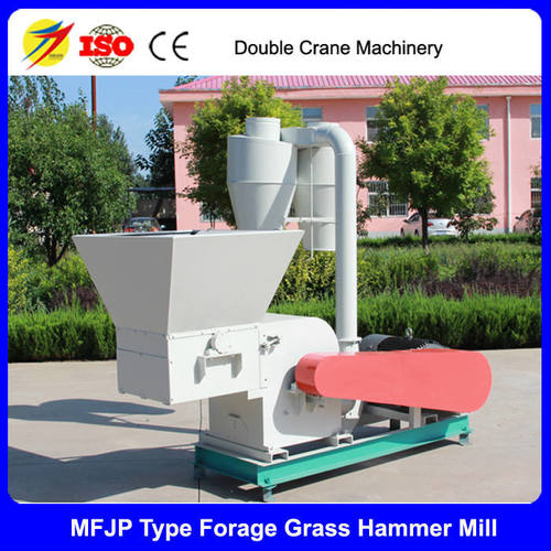 Double Crane Forage Grass Crusher Hammer Mill Capacity: 1 Liter (L)