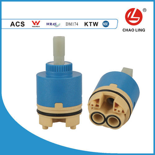 Plastic Shower Ceramic Faucet Cartridge with foot