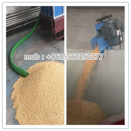 Vehicle Loading Electric High Efficient Barley Screw Auger Conveyor