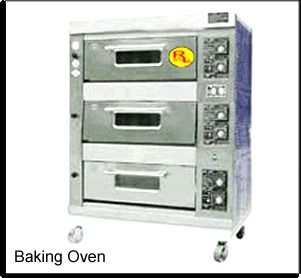 Bakery Oven Size: Customized