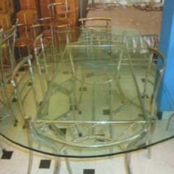 Glass Top Dining Tables