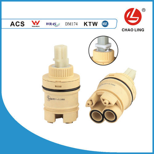 Upper-Seal Ceramic Faucet Cartridge