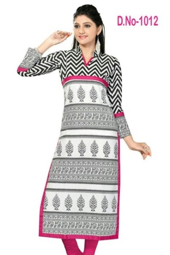 Ladies Kurtis - High Quality Cotton Blend, Beautifully Crafted Designs for All Classes
